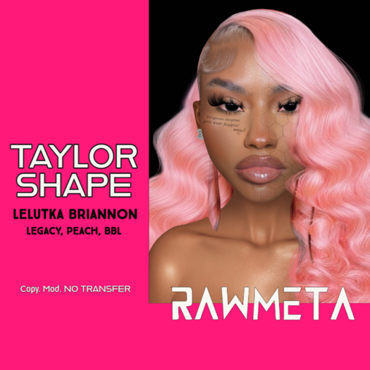 Second Life Marketplace [RM] Taylor Shape